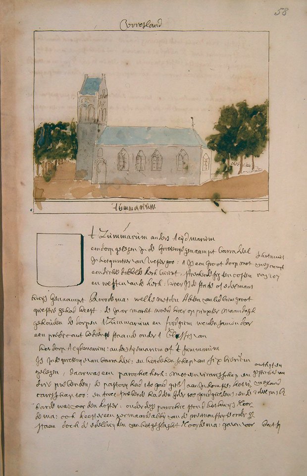 Atlas Schoemaker-FRIESLAND-DEEL3-3066-Friesland, Tzummarum