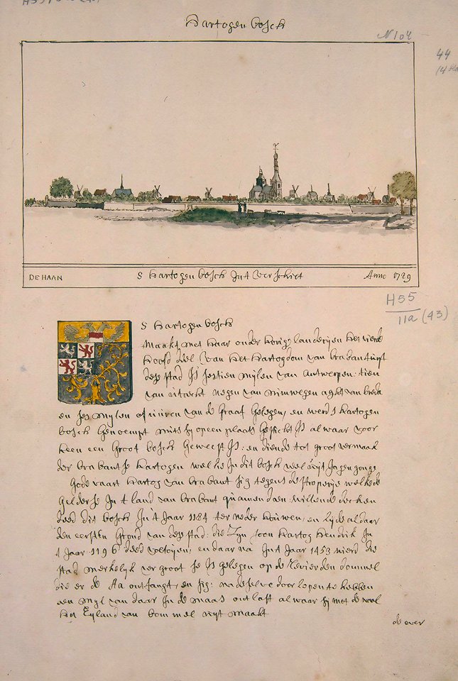 Atlas Schoemaker-NOORDBRABANT-2958-Noord-Brabant, 's-Hertogenbosch
