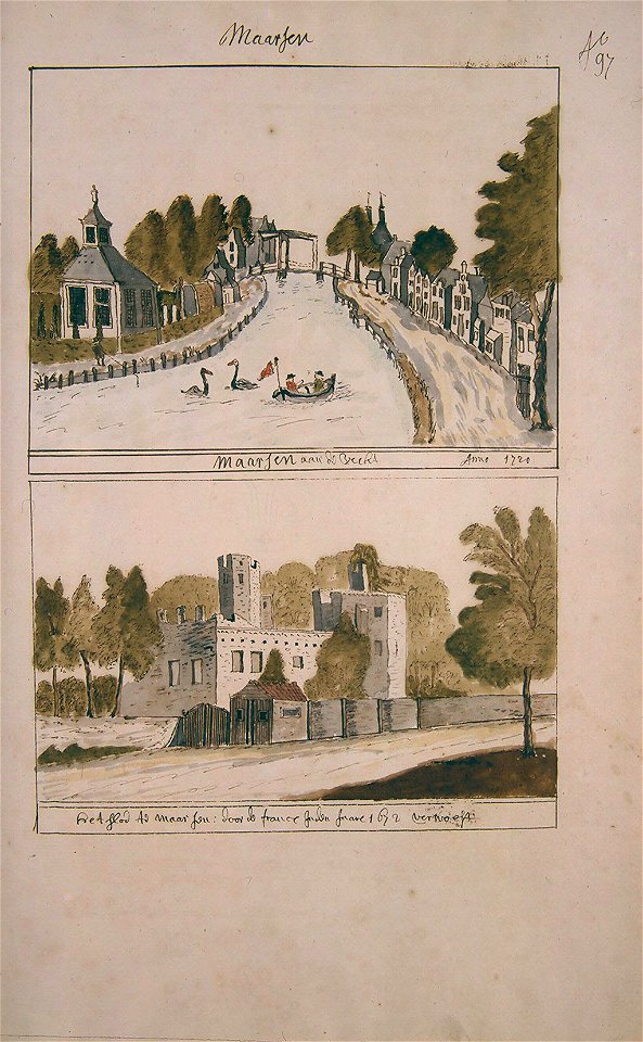 Atlas Schoemaker-UTRECHT-DEEL2-3221-Utrecht, Maarssen