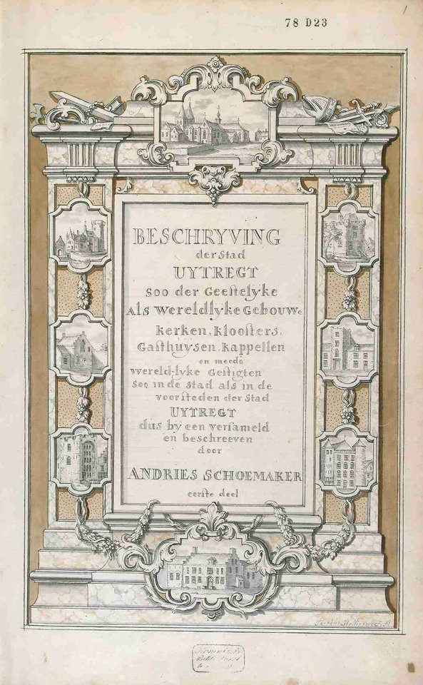Atlas Schoemaker-UTRECHTSTAD-DEEL1-1000PR-Stad Utrecht, Utrecht