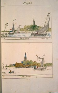 Atlas Schoemaker-WESTFRIESLAND-DEEL1-010-Noord-Holland, Akersloot