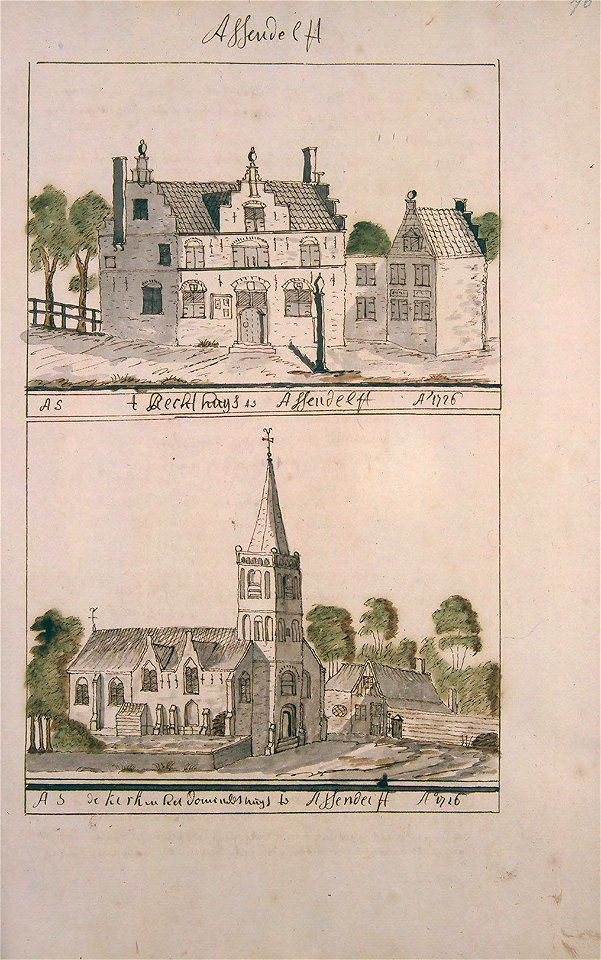 Atlas Schoemaker-WESTFRIESLAND-DEEL1-050-Noord-Holland, Assendelft
