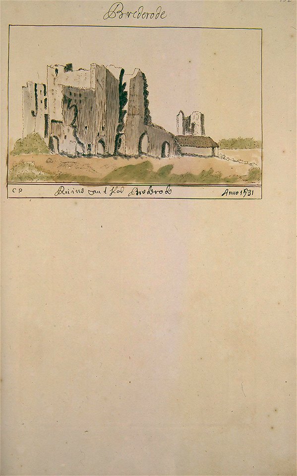 Atlas Schoemaker-WESTFRIESLAND-DEEL1-090-Noord-Holland, Brederode