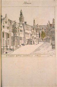 Atlas Schoemaker-WESTFRIESLAND-DEEL1-052-Noord-Holland, Alkmaar