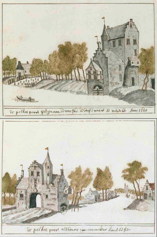 Atlas Schoemaker-UTRECHTSTAD-DEEL2-2198-Stad Utrecht, Pelkuspoort