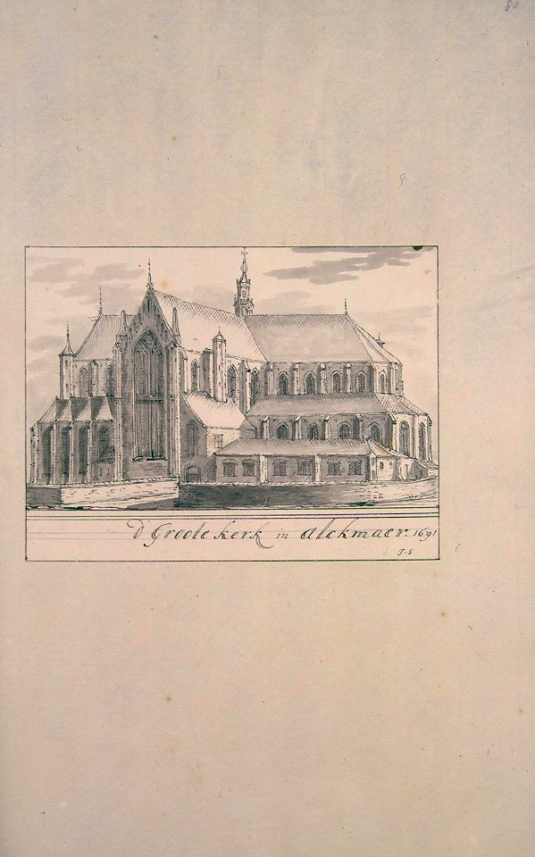 Atlas Schoemaker-WESTFRIESLAND-DEEL1-051-Noord-Holland, Alkmaar