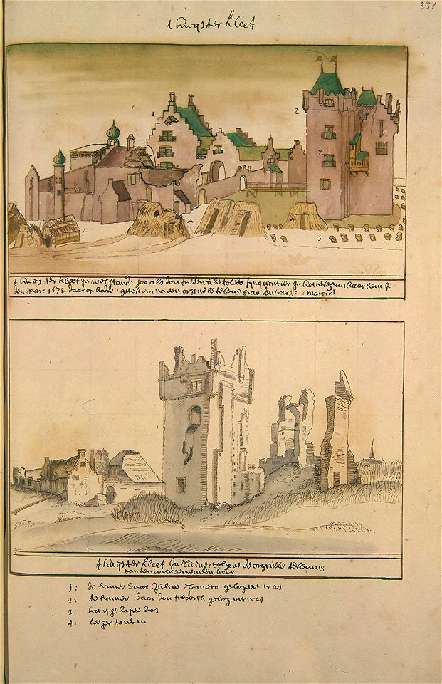 Atlas Schoemaker-WESTFRIESLAND-DEEL1-203-Noord-Holland, Huis ter Kleef