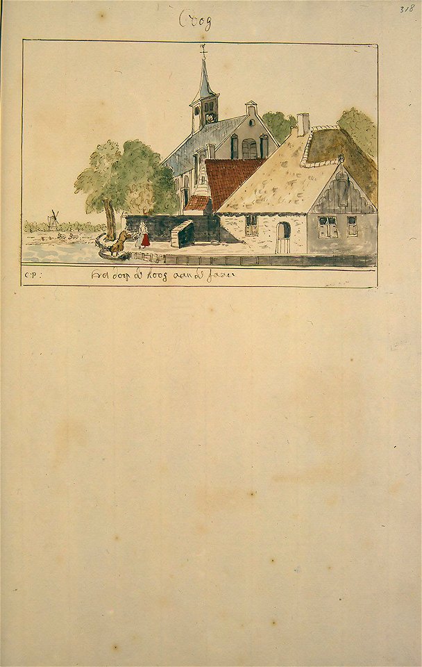 Atlas Schoemaker-WESTFRIESLAND-DEEL1-188-Noord-Holland, Koog aan de Zaan
