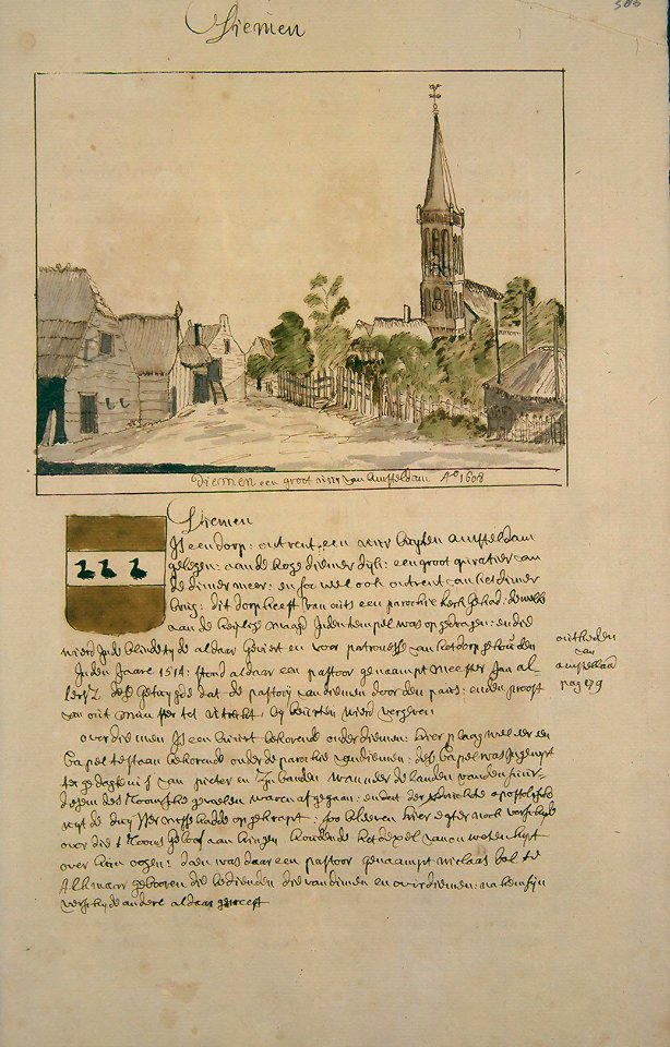 Atlas Schoemaker-WESTFRIESLAND-DEEL1-230-Noord-Holland, Diemen