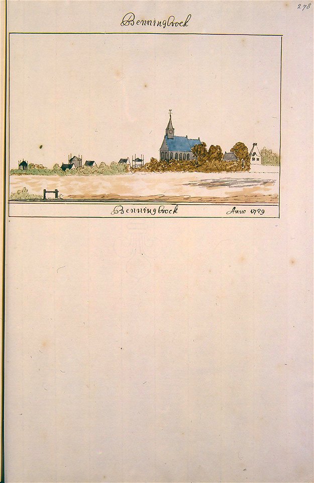Atlas Schoemaker-WESTFRIESLAND-DEEL1-165-Noord-Holland, Benningbroek
