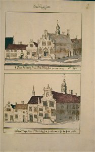 Atlas Schoemaker-WESTFRIESLAND-DEEL2-256-Noord-Holland, Enkhuizen