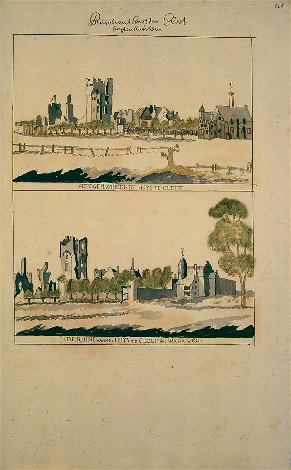 Atlas Schoemaker-WESTFRIESLAND-DEEL1-197-Noord-Holland, Huis ter Kleef