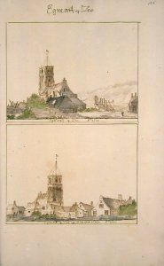 Atlas Schoemaker-WESTFRIESLAND-DEEL2-346-Noord-Holland, Egmond aan Zee