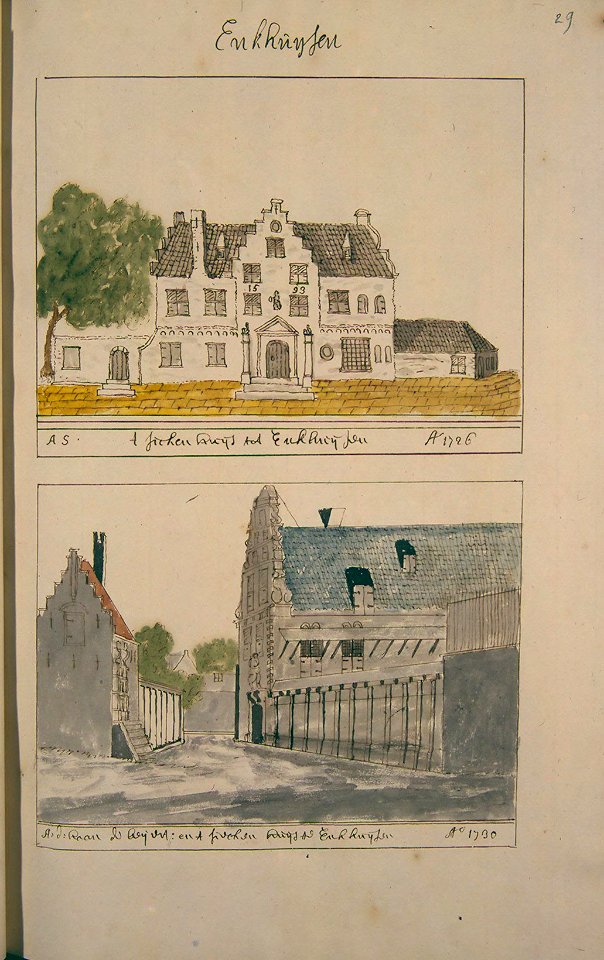 Atlas Schoemaker-WESTFRIESLAND-DEEL2-277-Noord-Holland, Enkhuizen