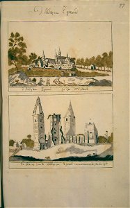 Atlas Schoemaker-WESTFRIESLAND-DEEL2-326-Noord-Holland, Egmond de Abdij