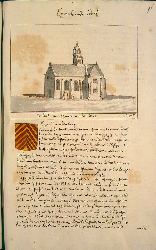 Atlas Schoemaker-WESTFRIESLAND-DEEL2-338-Noord-Holland, Egmond aan den Hoef