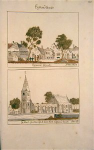 Atlas Schoemaker-WESTFRIESLAND-DEEL2-343-Noord-Holland, Egmond Binnen