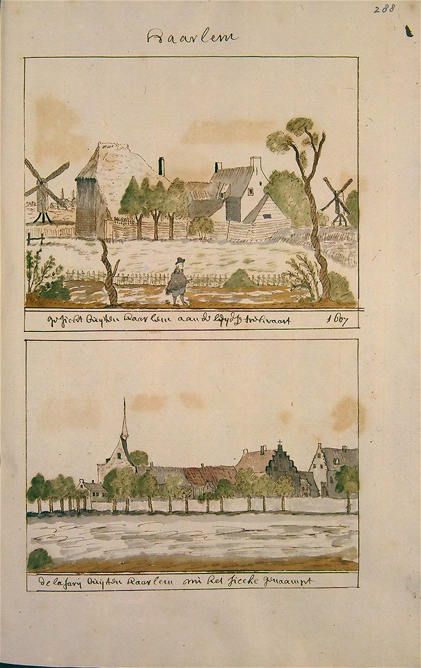 Atlas Schoemaker-WESTFRIESLAND-DEEL2-435-Noord-Holland, Haarlem
