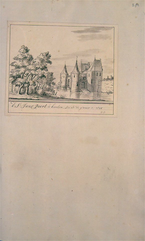 Atlas Schoemaker-WESTFRIESLAND-DEEL2-440-Noord-Holland, Haarlem