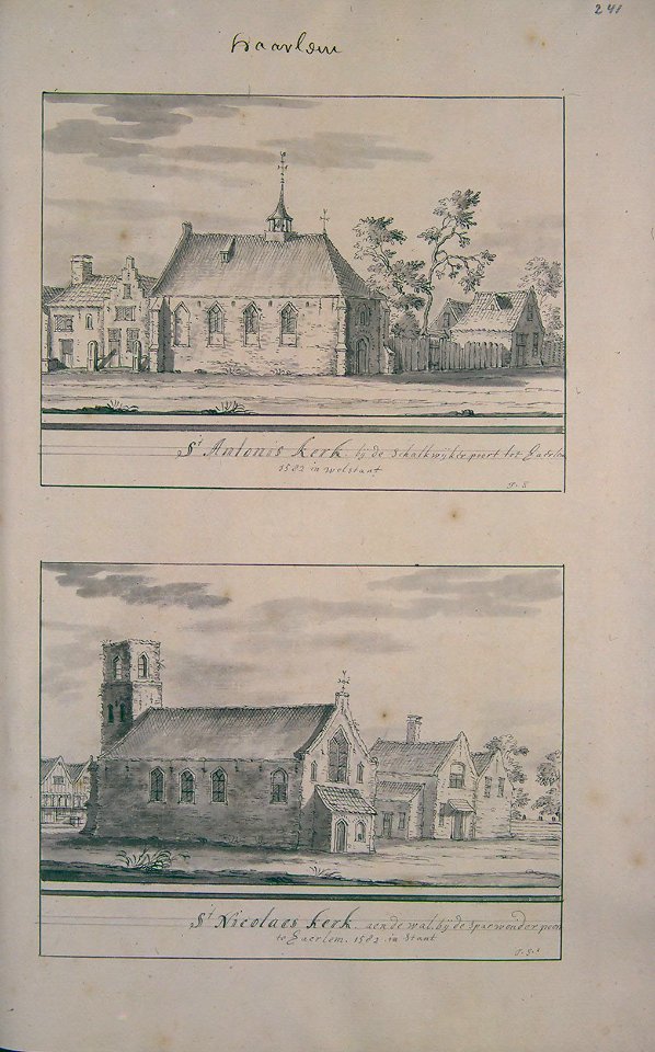 Atlas Schoemaker-WESTFRIESLAND-DEEL2-415-Noord-Holland, Haarlem