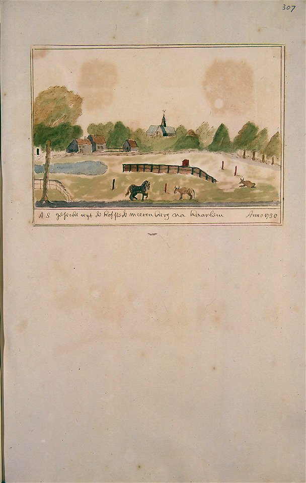 Atlas Schoemaker-WESTFRIESLAND-DEEL2-460-Noord-Holland, Haarlem