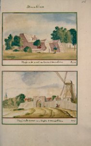Atlas Schoemaker-WESTFRIESLAND-DEEL3-734-Noord-Holland, Monnickendam