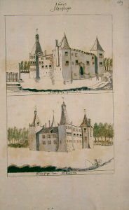 Atlas Schoemaker-WESTFRIESLAND-DEEL2-612-Noord-Holland, Ilpesteijn in Waterland