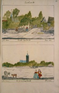 Atlas Schoemaker-WESTFRIESLAND-DEEL3-674-Noord-Holland, Oud- en Nieuwe-Loosdrecht