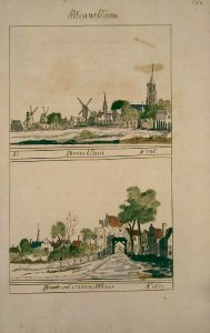 Atlas Schoemaker-WESTFRIESLAND-DEEL3-727-Noord-Holland, Monnickendam
