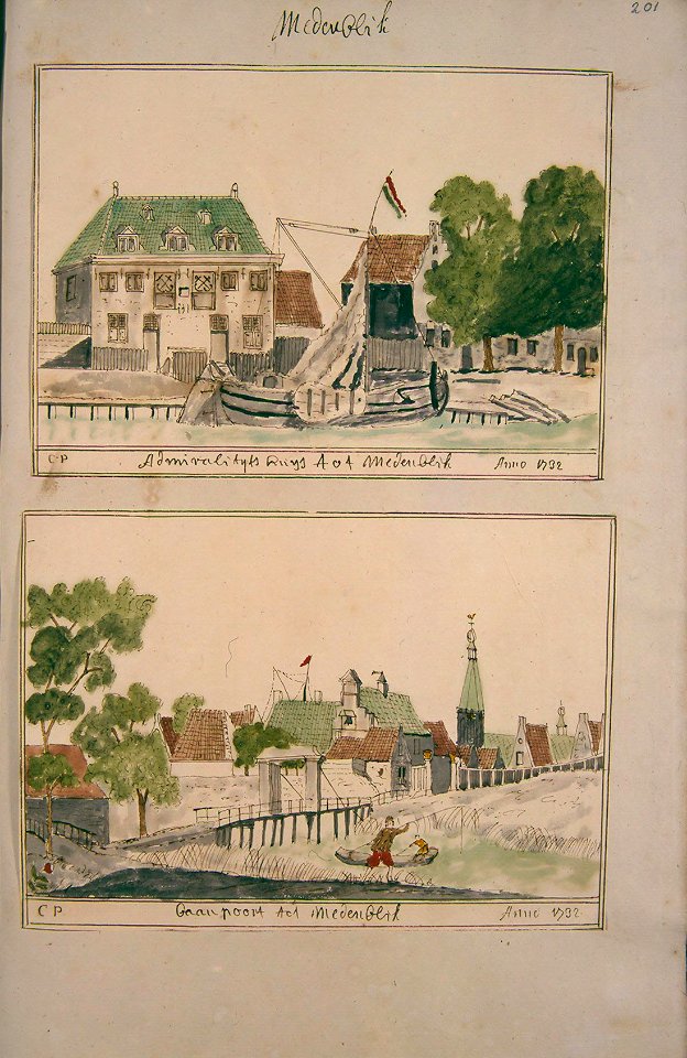 Atlas Schoemaker-WESTFRIESLAND-DEEL3-778-Noord-Holland, Medemblik