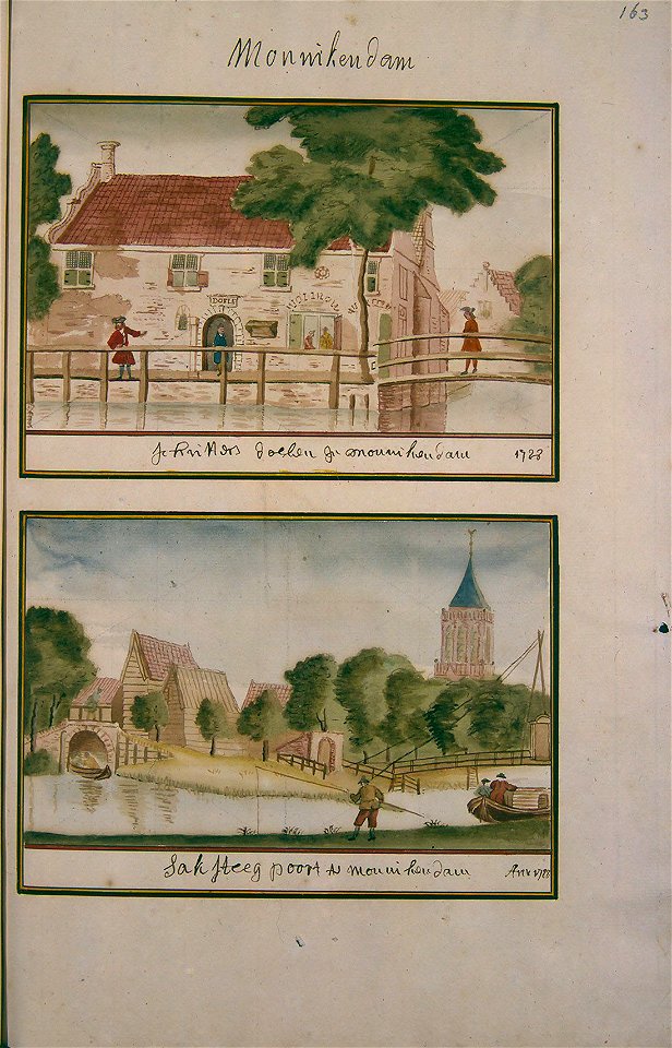 Atlas Schoemaker-WESTFRIESLAND-DEEL3-740-Noord-Holland, Monnickendam