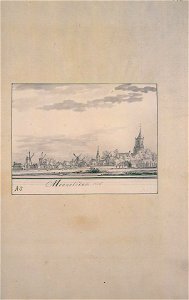 Atlas Schoemaker-WESTFRIESLAND-DEEL3-739-Noord-Holland, Monnickendam