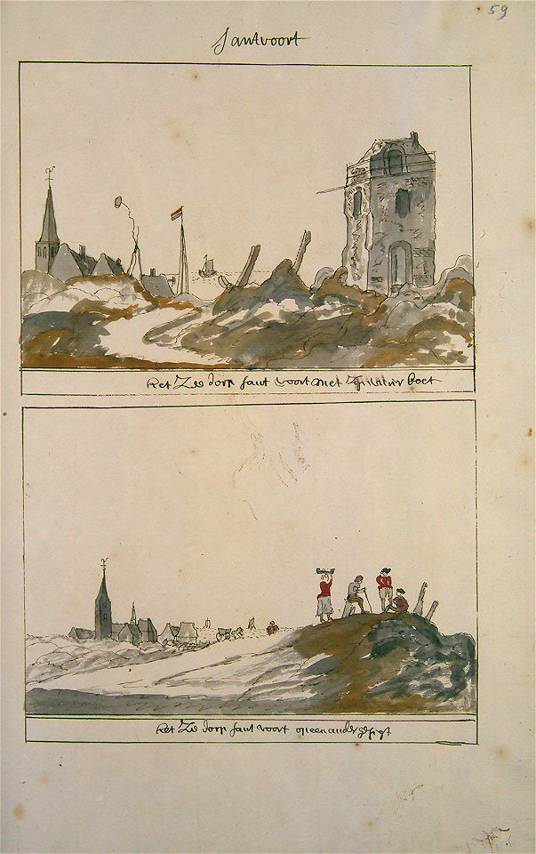 Atlas Schoemaker-WESTFRIESLAND-DEEL4-1055-Noord-Holland, Zandvoort