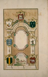 Atlas Schoemaker-WESTFRIESLAND-DEEL4-1003-Noord-Holland, Titelblad
