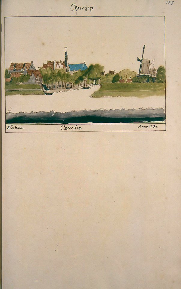 Atlas Schoemaker-WESTFRIESLAND-DEEL4-1226-Noord-Holland, Weesp