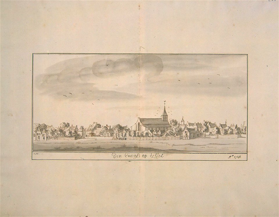 Atlas Schoemaker-WESTFRIESLAND-DEEL4-1142-Noord-Holland, Texel