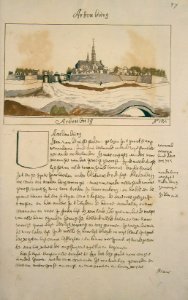 Atlas Schoemaker-ZUIDHOLLAND-DEEL1-1334-Zuid-Holland, Aardenburg in Zeeuws-Vlaanderen