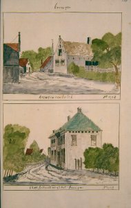 Atlas Schoemaker-ZUIDHOLLAND-DEEL1-1486-Zuid-Holland, Krimpen aan de Lek