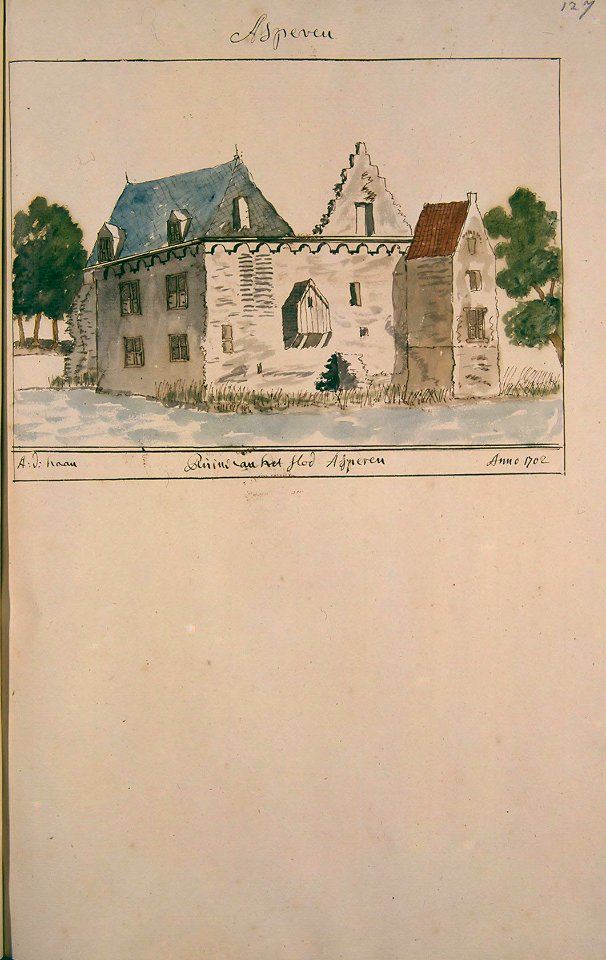 Atlas Schoemaker: Zuid-Holland, Asperen, Cornelis Pronk, between 1710 and 1735