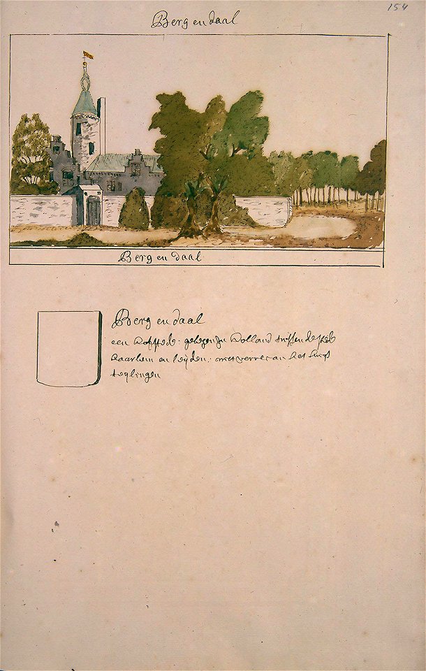 Atlas Schoemaker-ZUIDHOLLAND-DEEL1-1389-Zuid-Holland, Ber en Daal