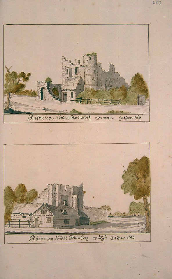 Atlas Schoemaker: Zuid-Holland, Blyenberg, Cornelis Pronk, between 1710 and 1735