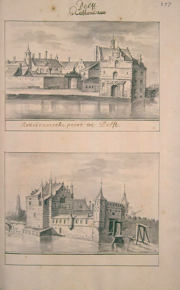 Atlas Schoemaker-ZUIDHOLLAND-DEEL2-1541-Zuid-Holland, Delft