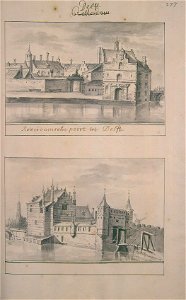 Atlas Schoemaker-ZUIDHOLLAND-DEEL2-1541-Zuid-Holland, Delft