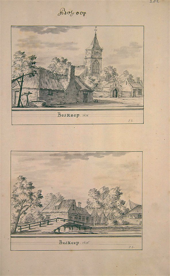 Atlas Schoemaker-ZUIDHOLLAND-DEEL1-1459-Zuid-Holland, Boskoop