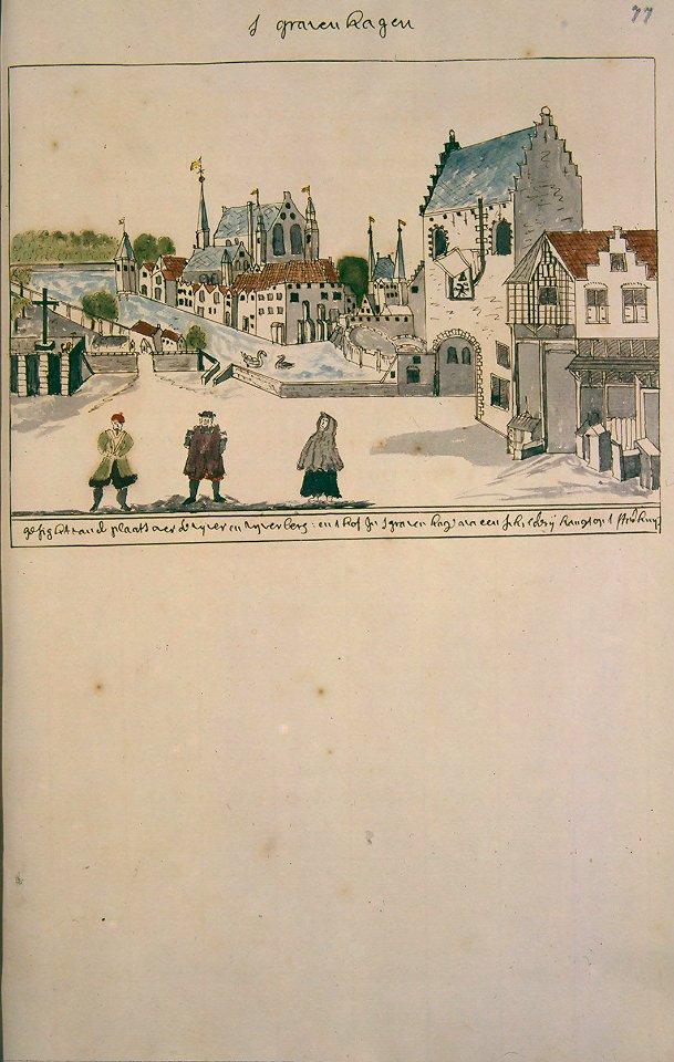 Atlas Schoemaker-ZUIDHOLLAND-DEEL3-1655-Zuid-Holland, 's-Gravenhage