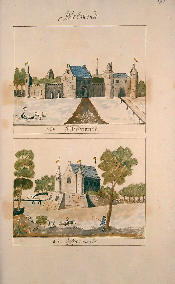 Atlas Schoemaker-ZUIDHOLLAND-DEEL3-1853-Zuid-Holland, Ysselmonde