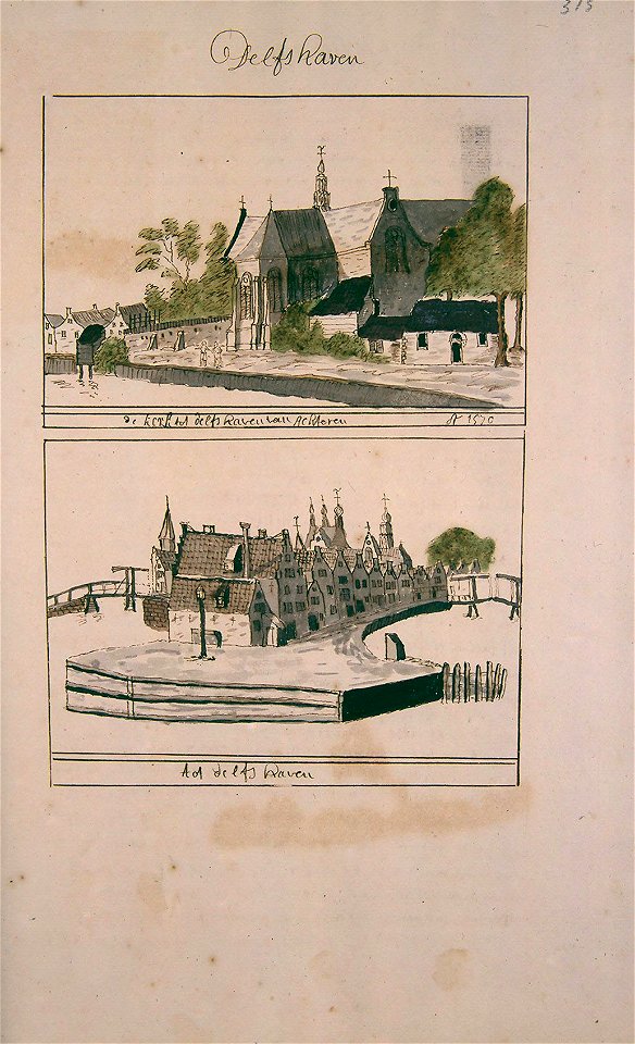 Atlas Schoemaker-ZUIDHOLLAND-DEEL2-1576-Zuid-Holland, Delfshaven