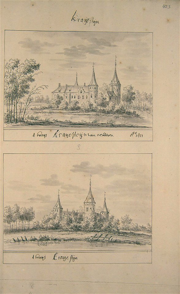 Atlas Schoemaker: Zuid-Holland, Krayesteyn, Abraham de Haen, between 1710 and 1735