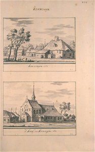 Atlas Schoemaker-ZUIDHOLLAND-DEEL3-1743-Zuid-Holland, Houwingen