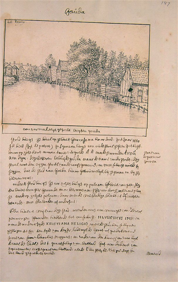 Atlas Schoemaker-ZUIDHOLLAND-DEEL3-1699-Zuid-Holland, Gouda
